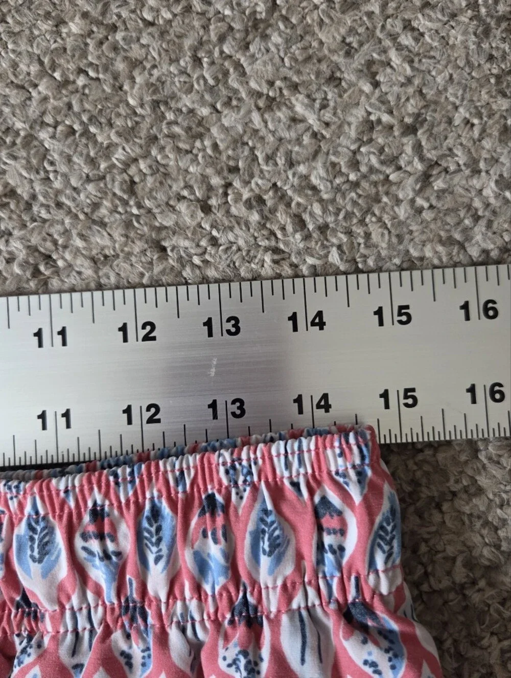 Faherty Men’s Pink‎ Patterned Cotton Shorts